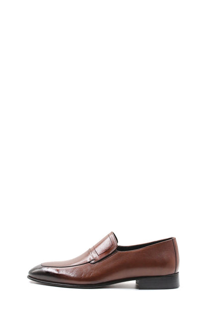 KOALA SYDNEY  Men's Brown Leather Penny Loafers-Wessi