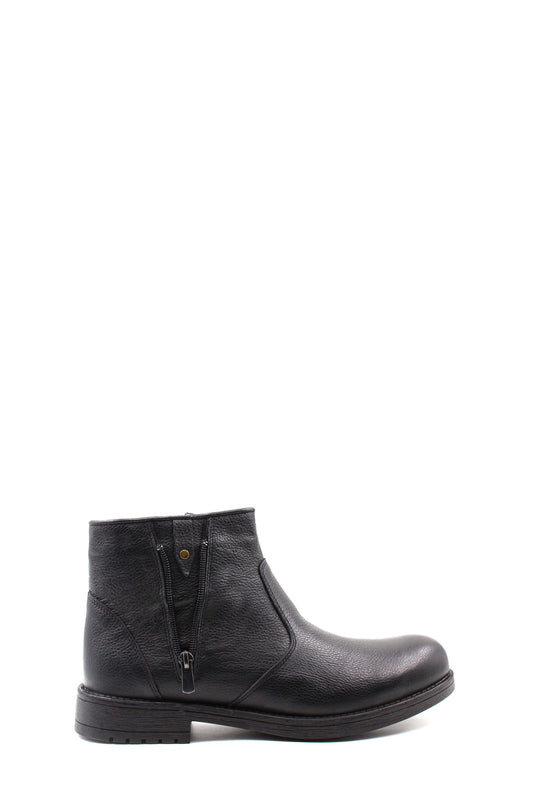 KOALA SYDNEY  Black Leather Ankle Boots Wessi