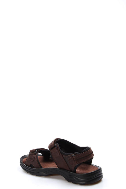 Men's Brown Outdoor Hiking Sandals-Wessi