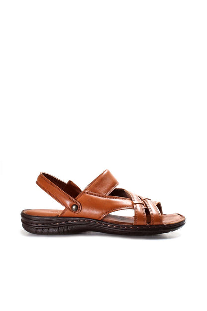 Men's Brown Leather Sandals
