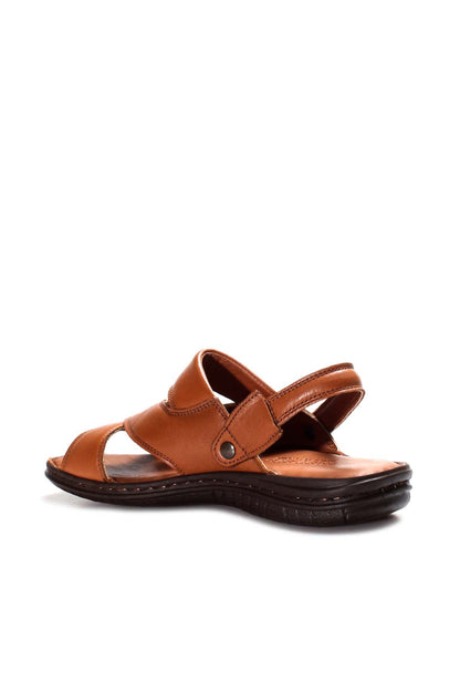 Men's Brown Leather Sandals