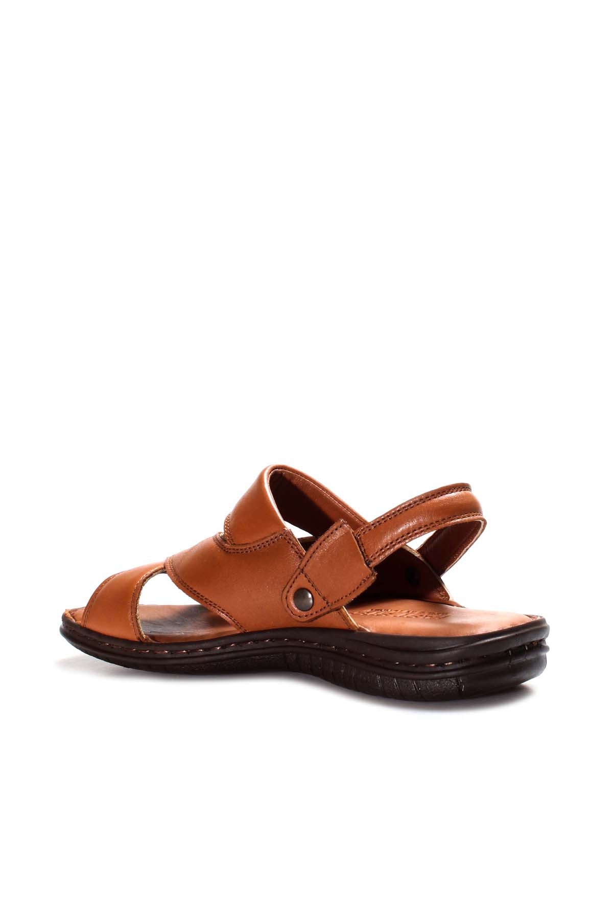 Men's Brown Leather Sandals