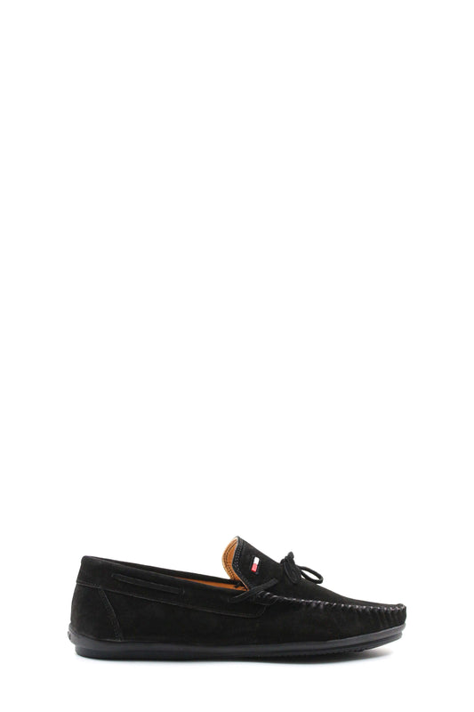 KOALA SYDNEY  Black Suede Driving Loafers-Wessi
