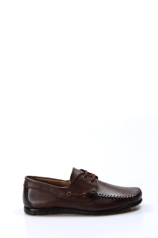 KOALA SYDNEY  Men's Brown Leather Moccasins-Wessi