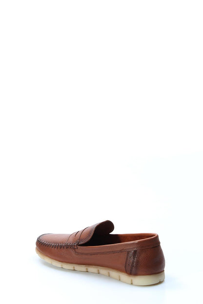 KOALA SYDNEY  Men's Brown Leather Loafers with Light Sole
