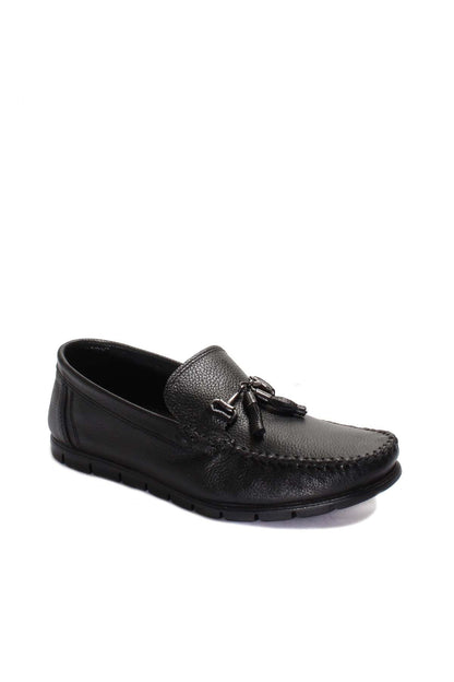 KOALA SYDNEY Men's Black Tassel Loafers