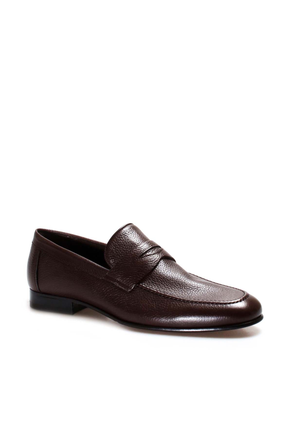 KOALA SYDNEY  Brown Classic Leather Penny Loafers-Wessi