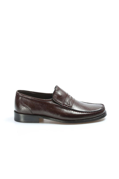 KOALA SYDNEY  Men's Brown Leather Penny Loafers-Wessi