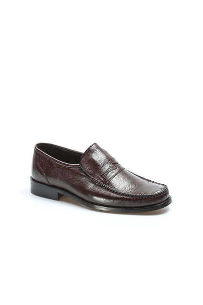 KOALA SYDNEY  Men's Brown Leather Penny Loafers-Wessi