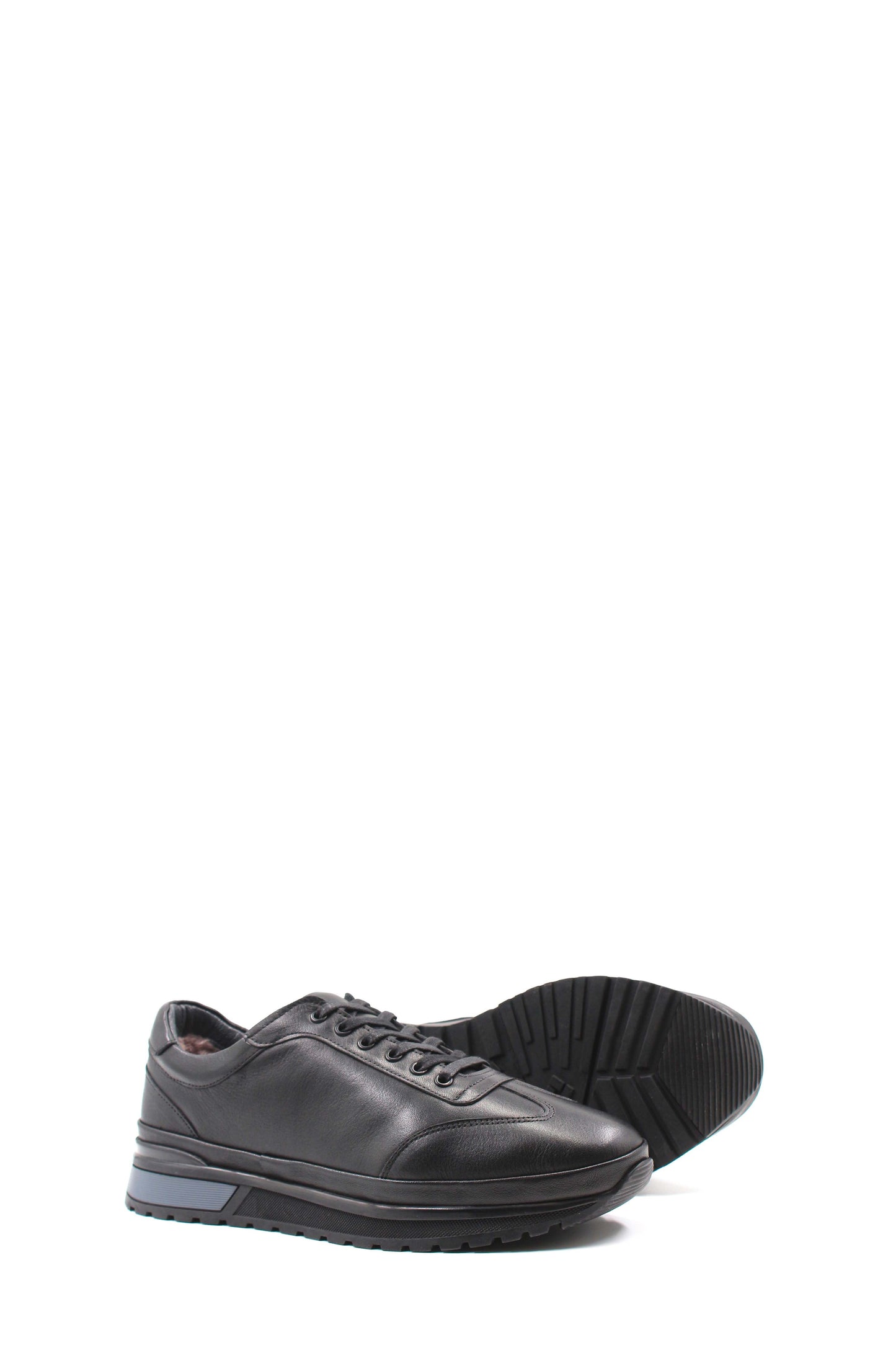 KOALA SYDNEY  Black Leather Casual Sneakers