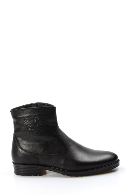 KOALA SYDNEY  Men's Black Leather Ankle Boots-Wessi