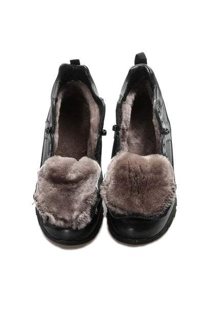 KOALA SYDNEY  Black Leather Hiking Boots Wessi