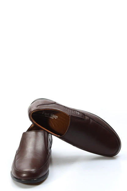 KOALA SYDNEY  Brown Leather Comfort Loafers