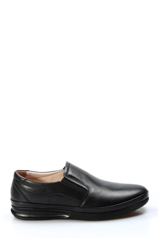 KOALA SYDNEY  Black Leather Slip-On Loafers-Wessi