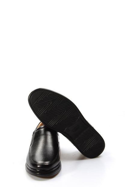 KOALA SYDNEY Men's Black Orthopedic Leather Loafers