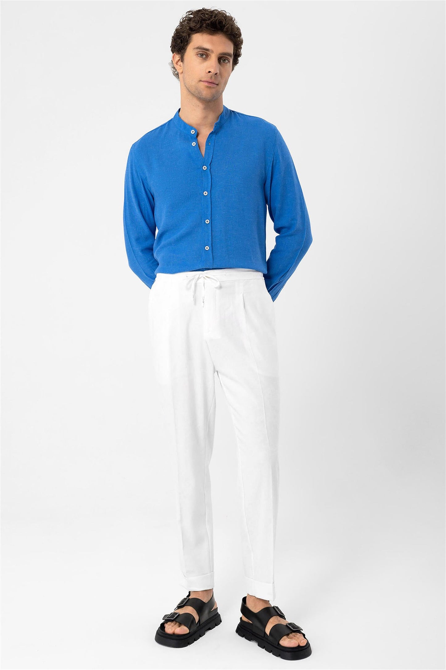 Men's Sax Judge Collar Shirt