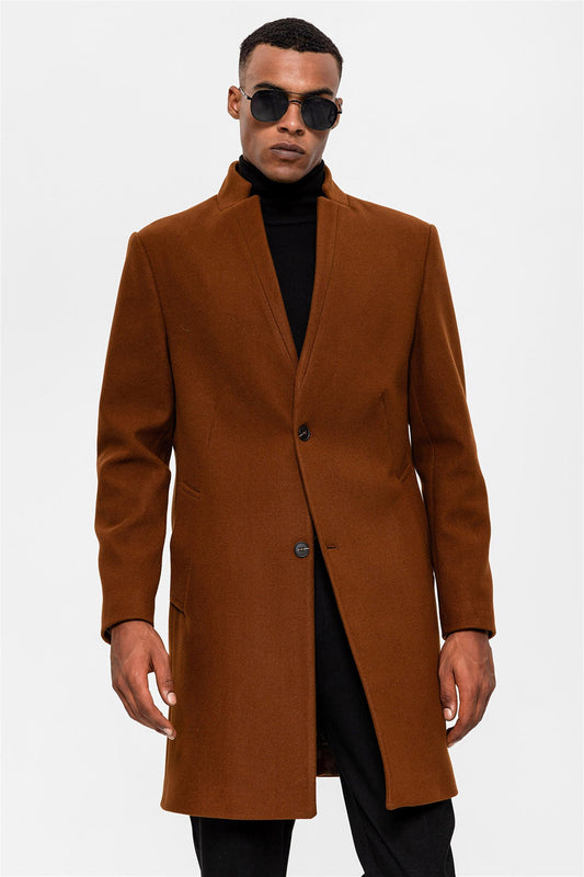 Judge Collar Men's Coat