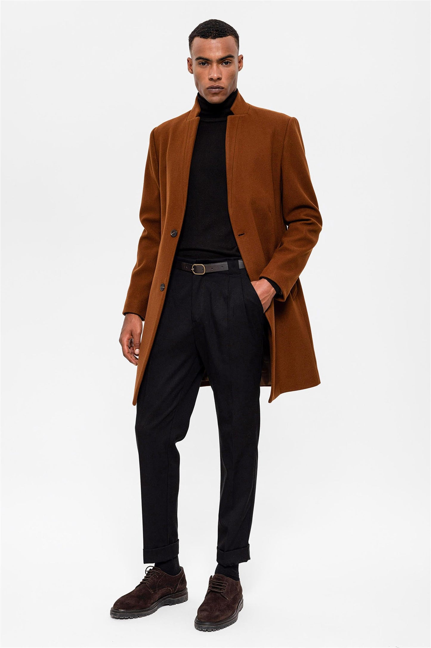 Judge Collar Men's Coat