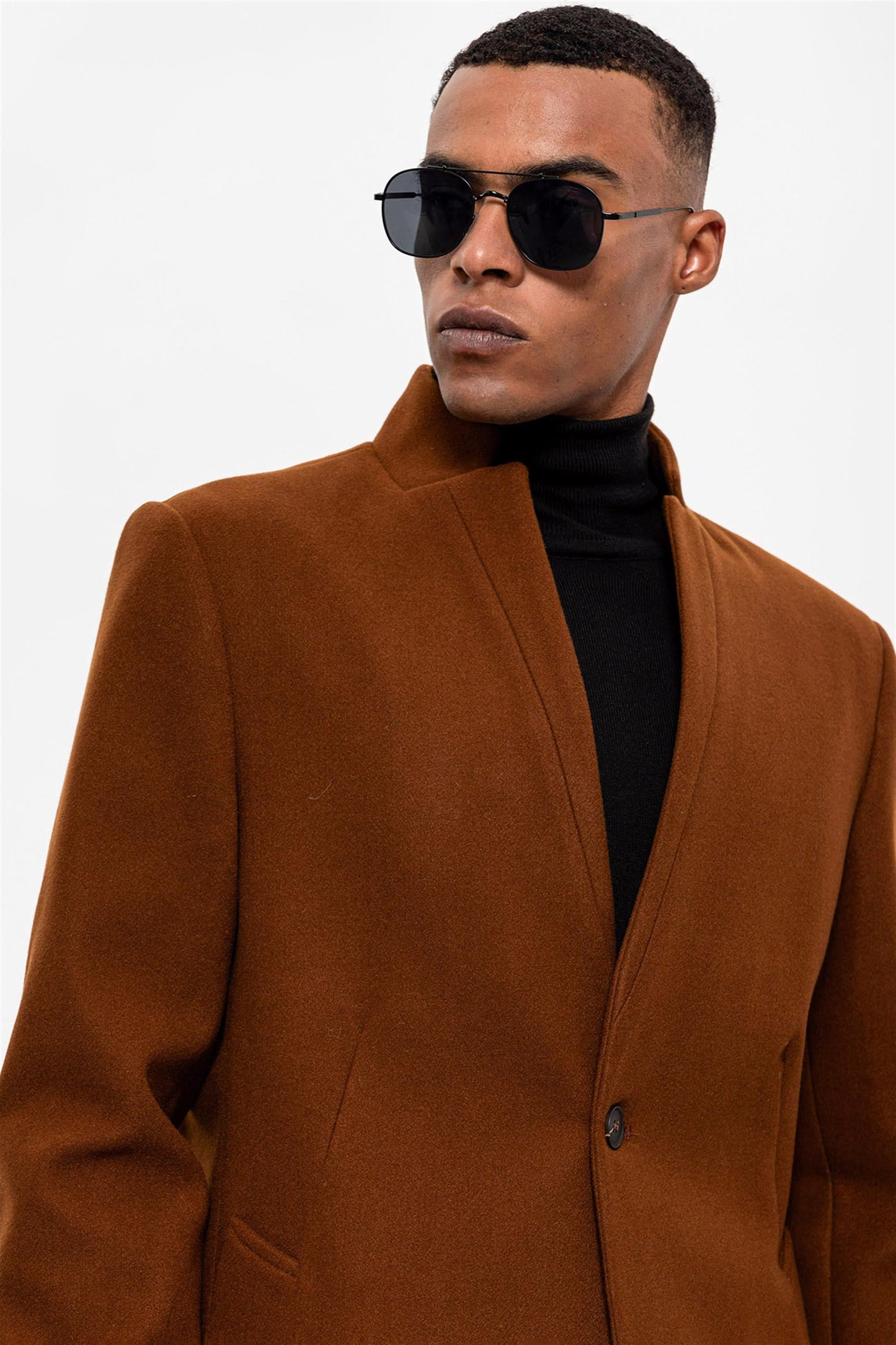 Judge Collar Men's Coat