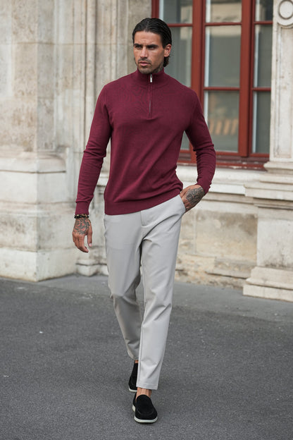 Santoni Half-Zip Sweater