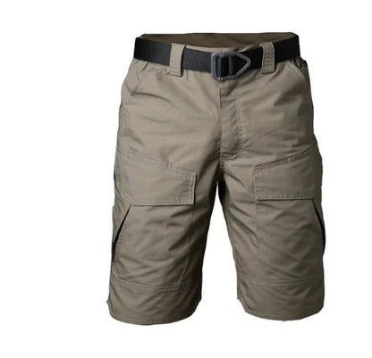 Men's Loose Cargo Shorts with Multiple Pockets