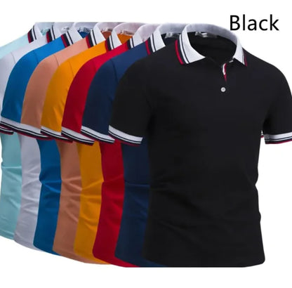 Men's Fashion Casual Lapel Polo Shirt