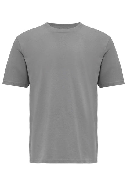 KOALA SYDNEY Men's Dark Grey Crew Neck Basic T-Shirt