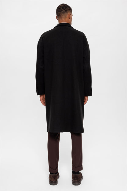 Belted Oversize Men's Coat