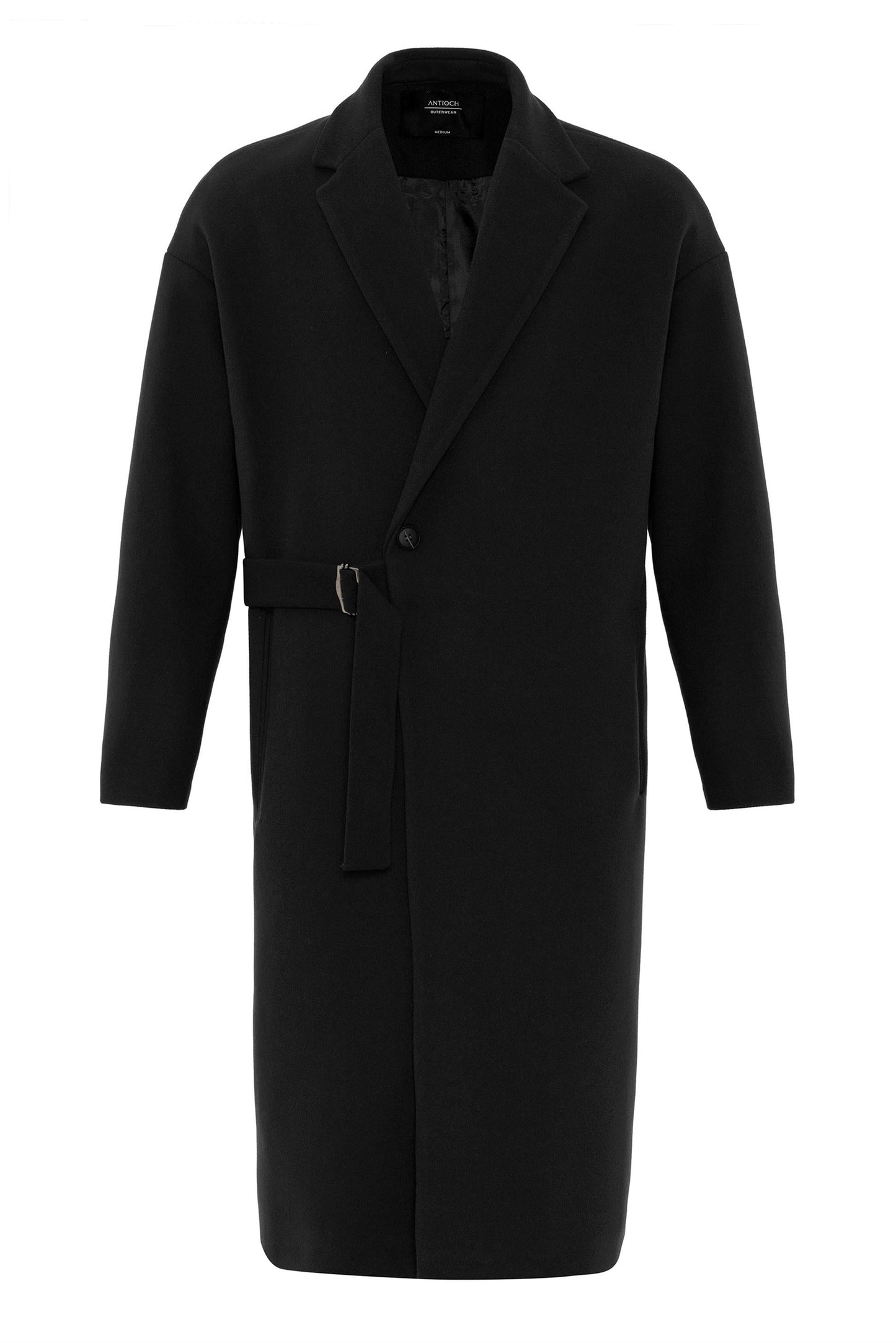 Belted Oversize Men's Coat