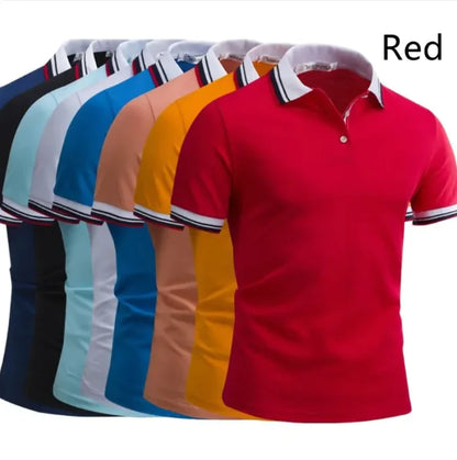 Men's Fashion Casual Lapel Polo Shirt
