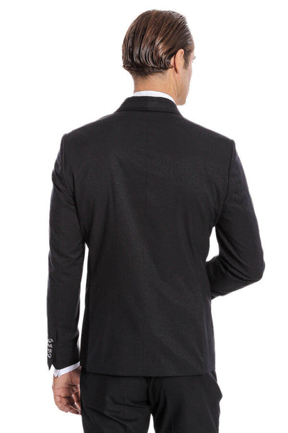 Navy Blue Shawl Lapel Tuxedo