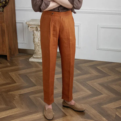 Men’s Linen Casual Trousers