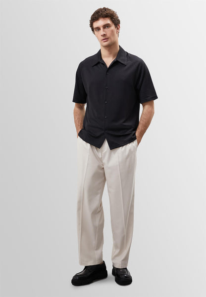 KOALA SYDNEY Men's Black Oversize Short Sleeve Shirt