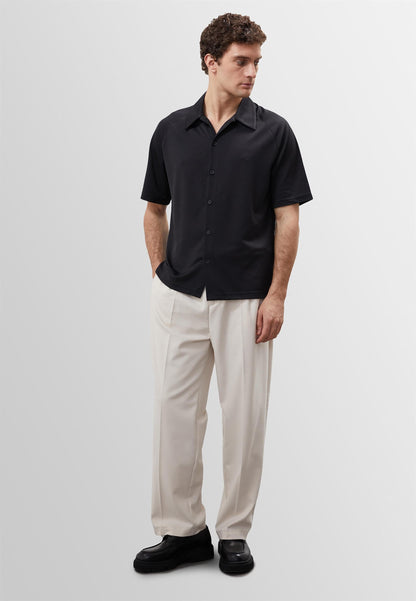 KOALA SYDNEY Men's Black Oversize Short Sleeve Shirt