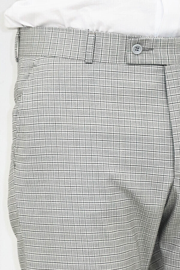 KOALA SYDNEY Plaid Grey Men Pants