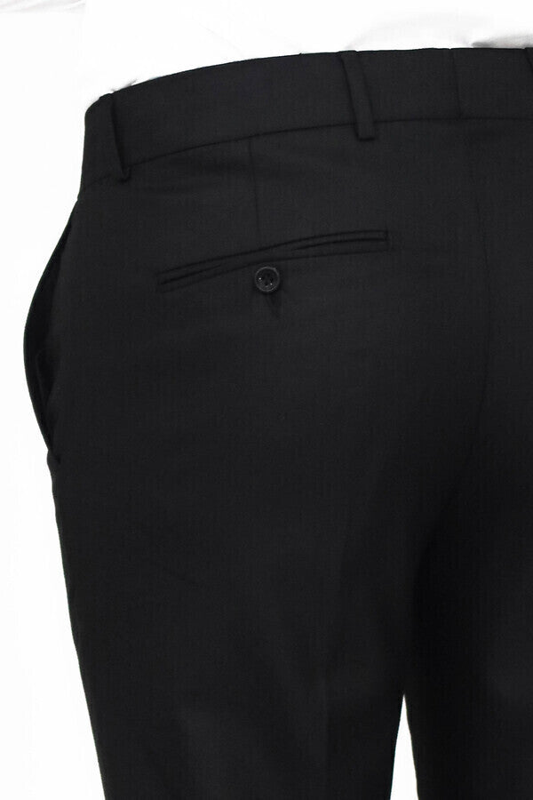 KOALA SYDNEY Plain Black Men Pants