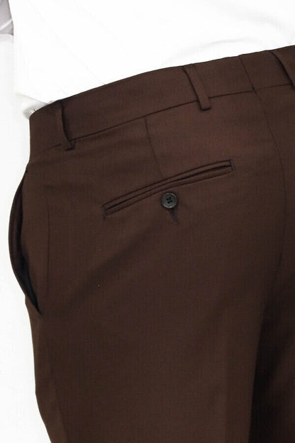 KOALA SYDNEY Plain Brown Men Pants