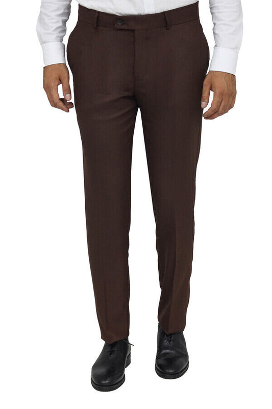 KOALA SYDNEY Plain Brown Men Pants