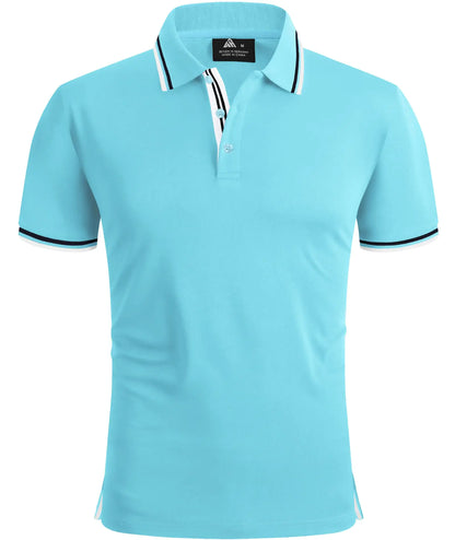 Sky Blue Polo Shirt for Men