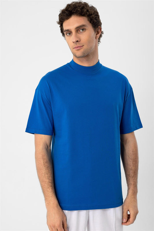KOALA SYDNEY Men's Sax Relaxed Fit Basic T-Shirt