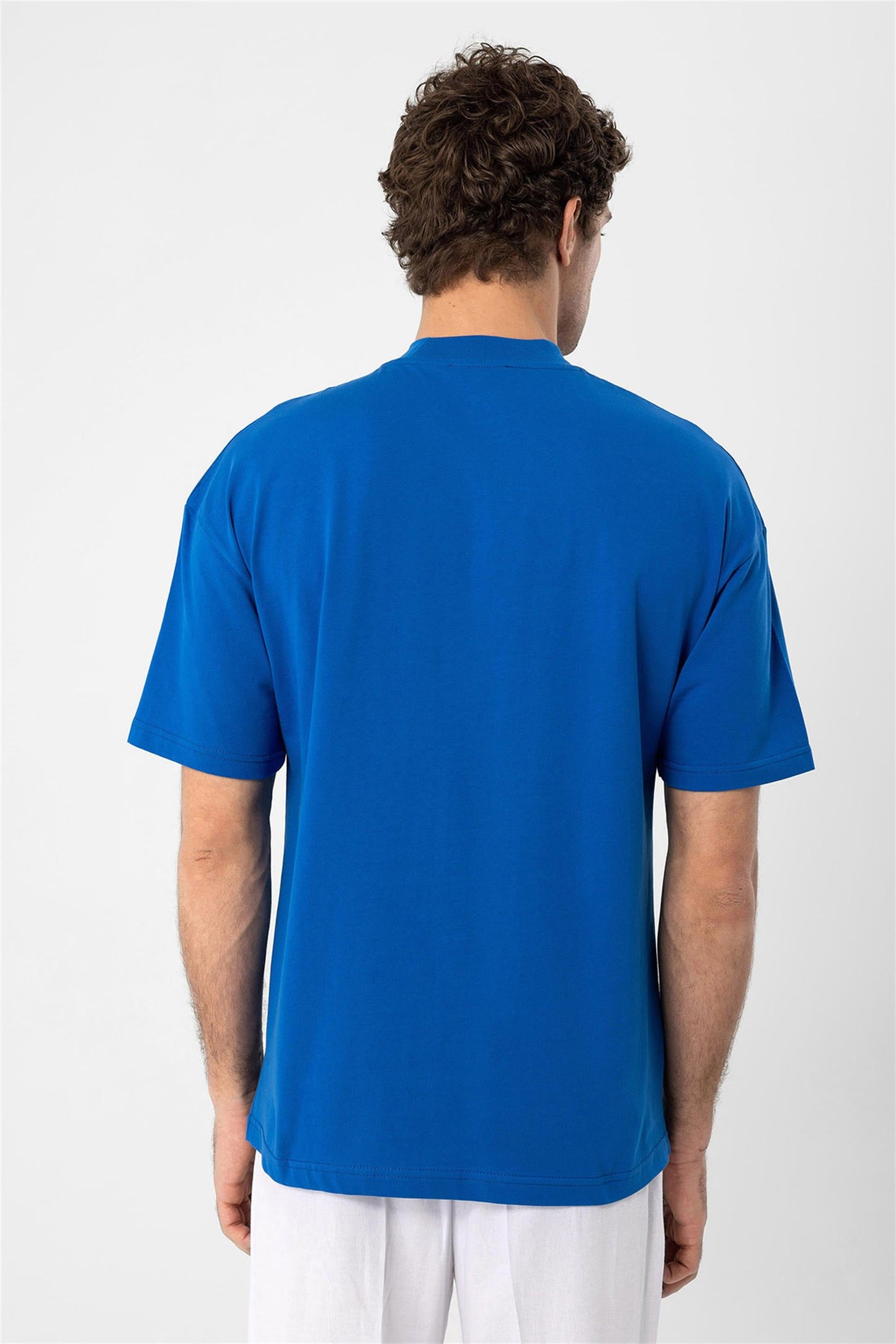 Men's Sax Relaxed Fit Basic T-Shirt - Wessi