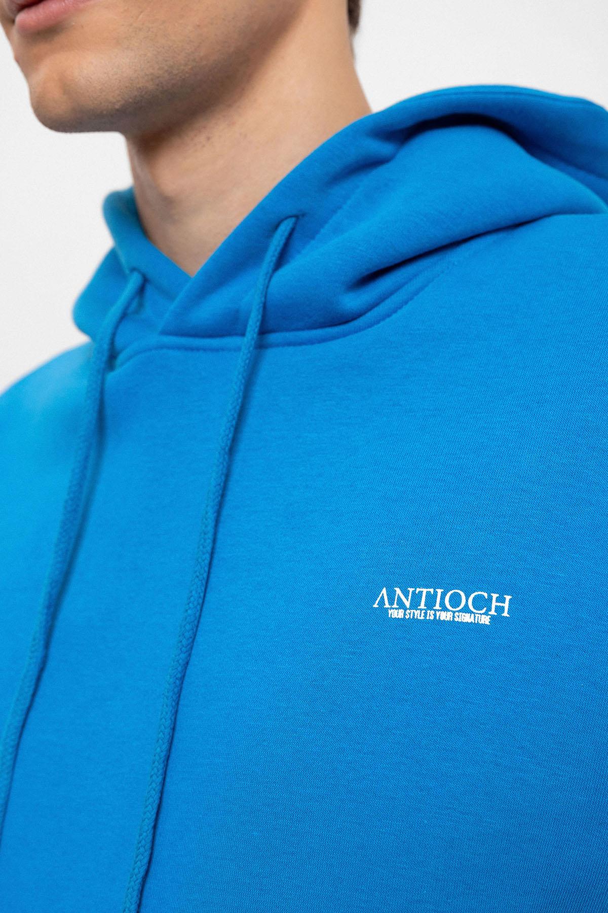 Men's Sax Regular Fit Printed Tracksuit Set