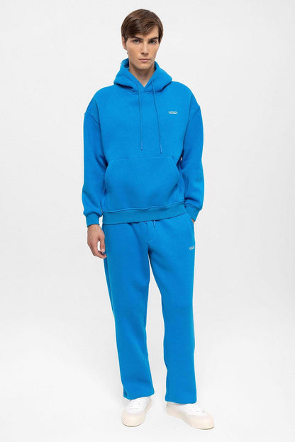 Men's Sax Regular Fit Printed Tracksuit Set