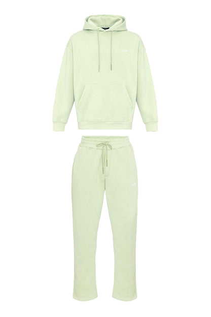 KOALA SYDNEY Men's Mint Regular Fit Printed Tracksuit Set