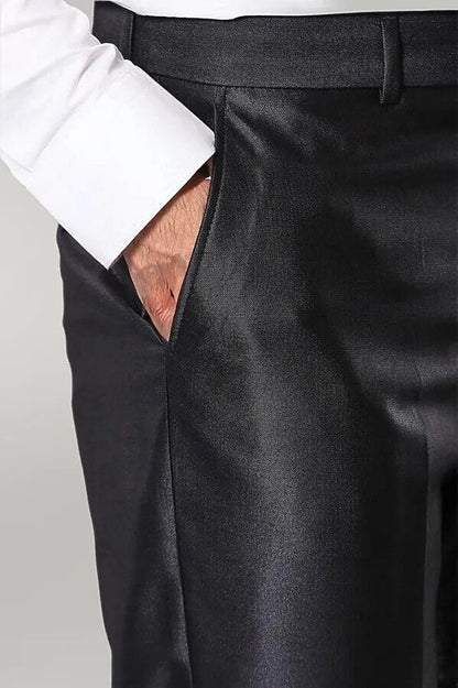 Shiny Smoked Men's Suit