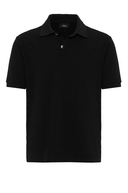 KOALA SYDNEY Men's Black Polo Neck T-Shirt
