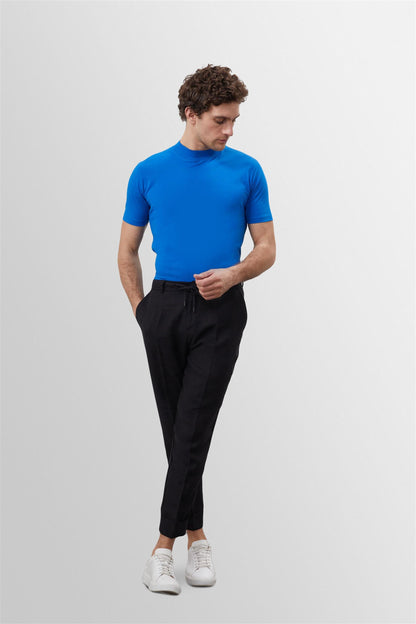 Men's Sax Slim Fit Basic T-Shirt