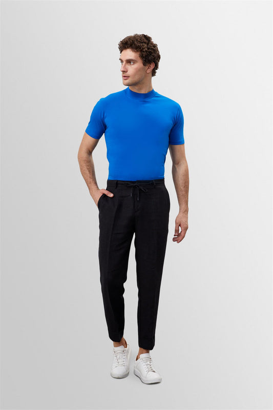 KOALA SYDNEY Men's Sax Slim Fit Basic T-Shirt