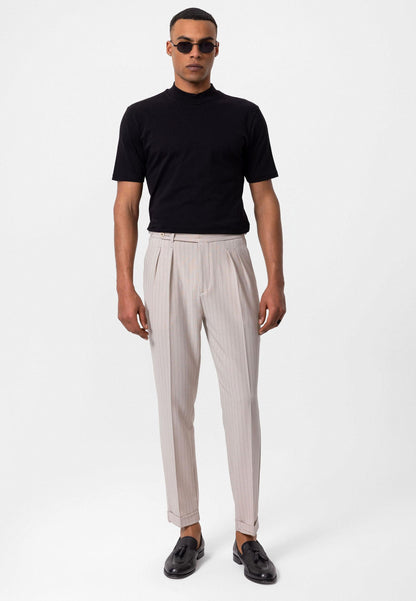 Men's Black Slim Fit Basic T-Shirt
