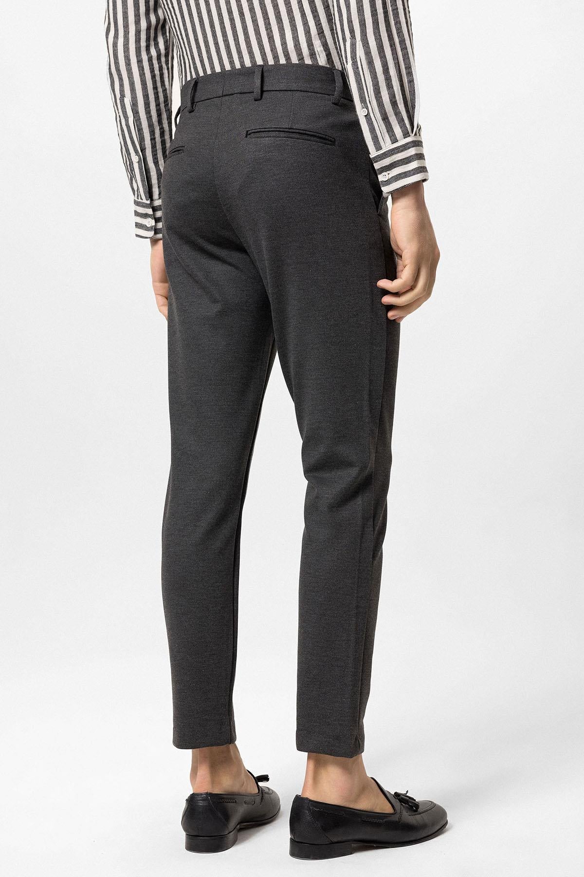 Men's Anthracite Slim Fit Pants